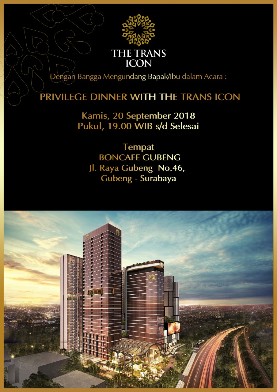 Privilege Dinner with The Trans Icon