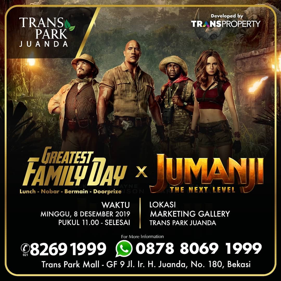 Greatest Family Day 8 Desember 2019 Transpark Juanda