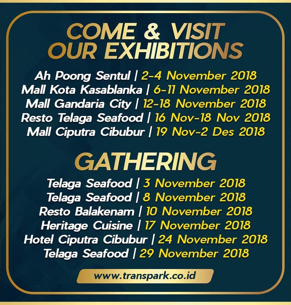 Daftar Event Transpark Cibubur Bulan November 2018