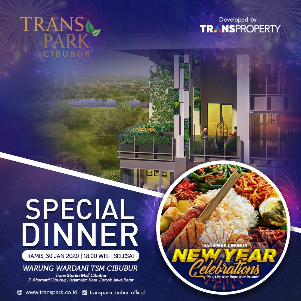 Special Dinner 30 Januari 2020 Transpark Cibubur