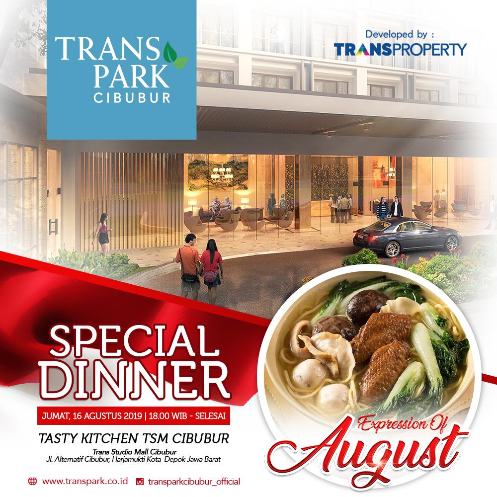 Special Dinner 16 Agustus 2019 Transpark Cibubur