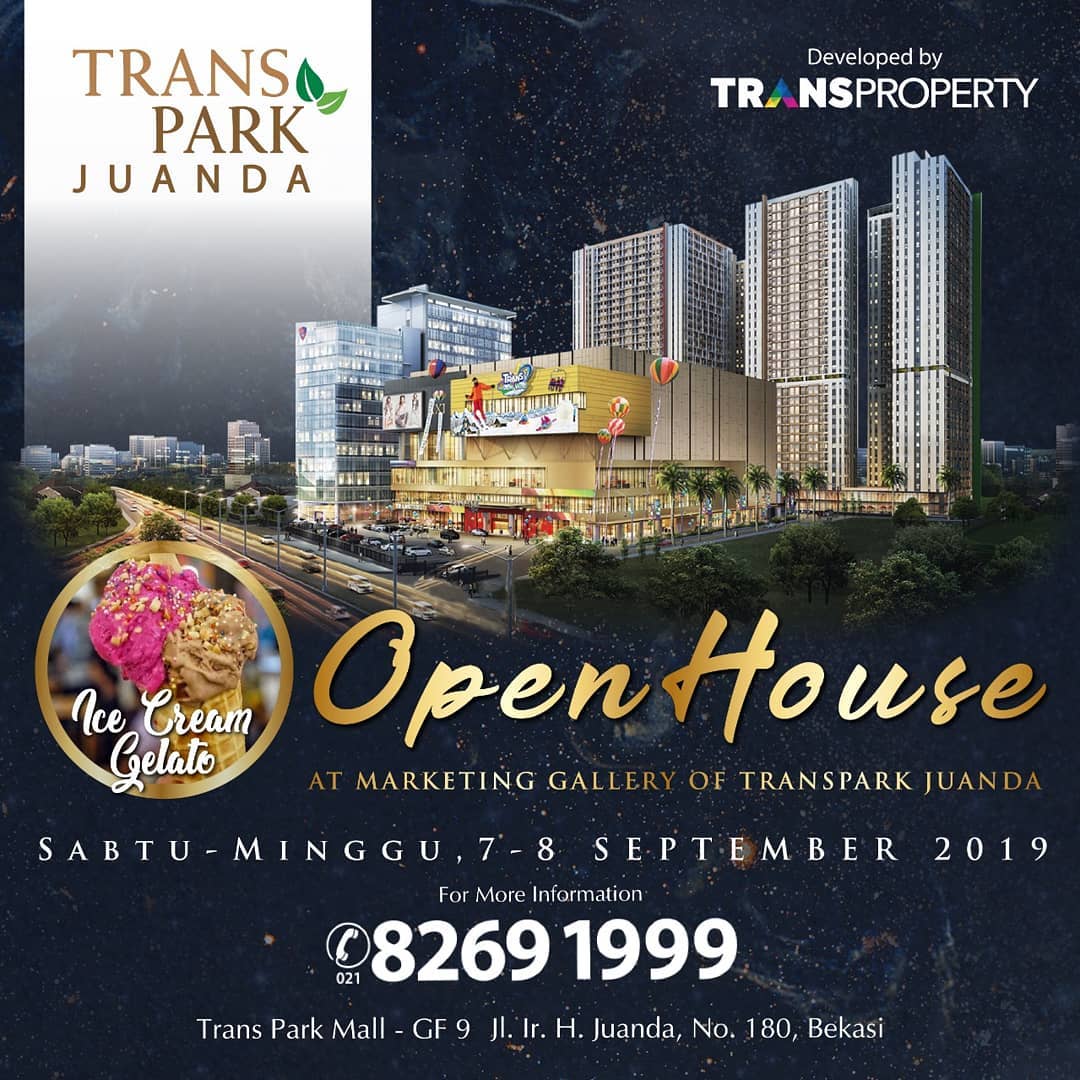 Open House Transpark Juanda 7 & 8 September 2019