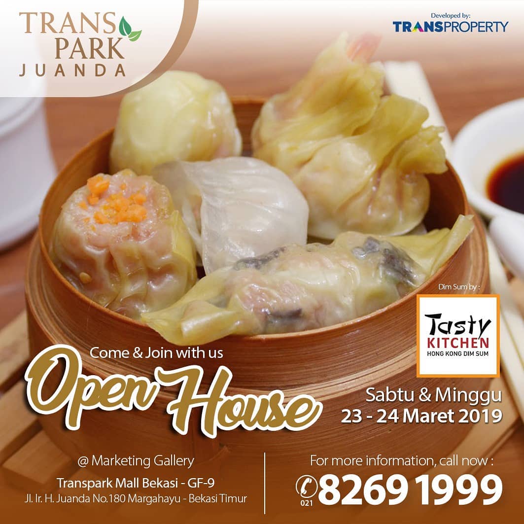 Open House Transpark Juanda 23 & 24 Maret 2019