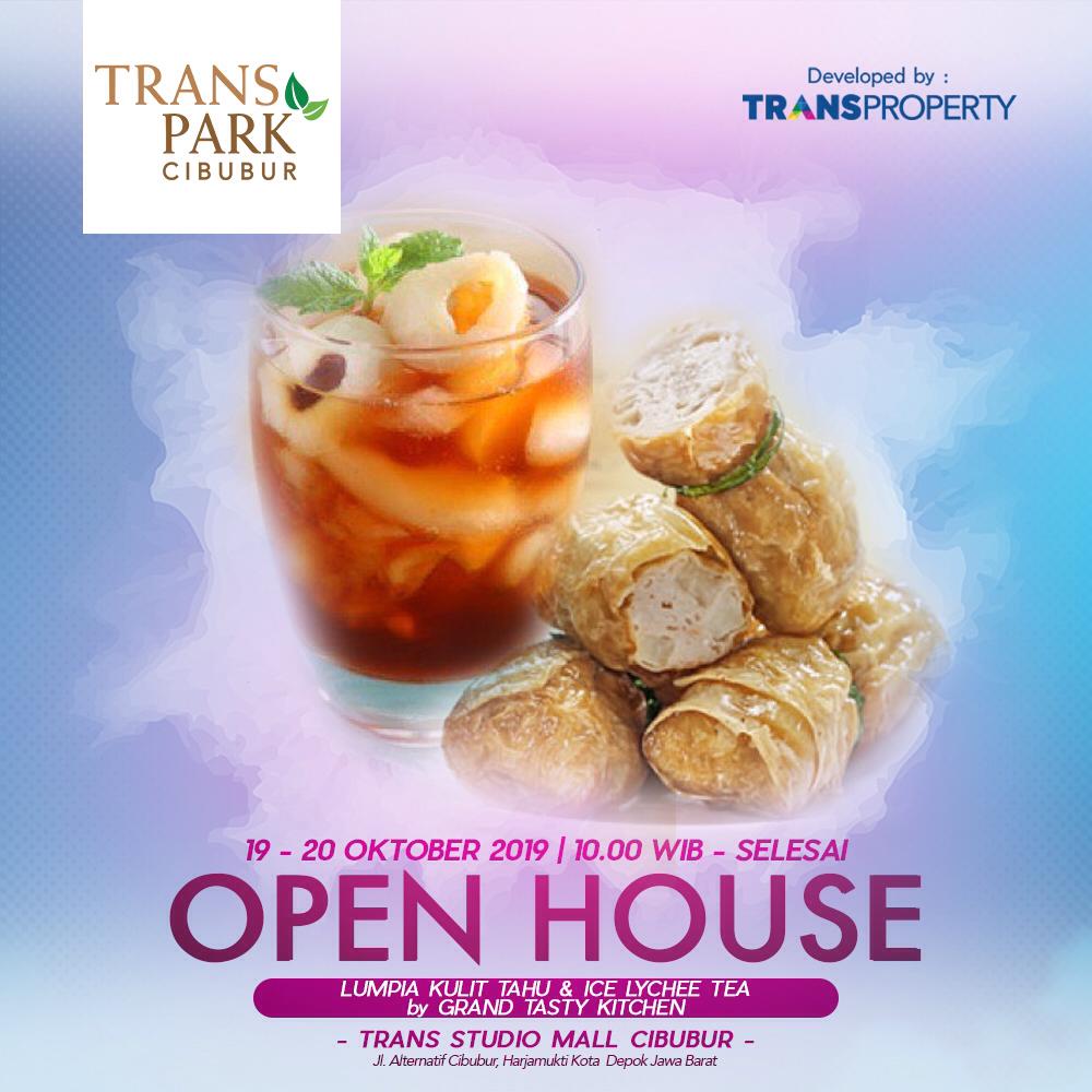 Open House 19 & 20 Oktober 2019 Transpark Cibubur