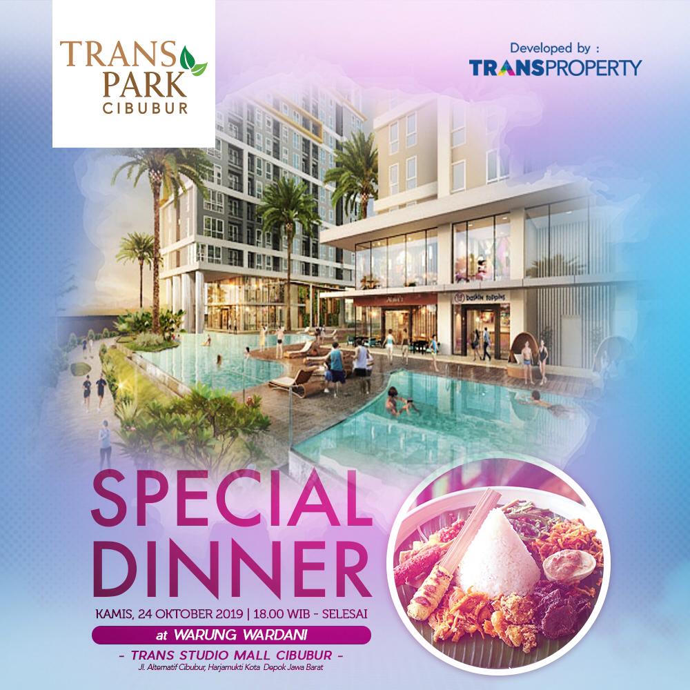 Special Dinner 24 Oktober 2019 Transpark Cibubur