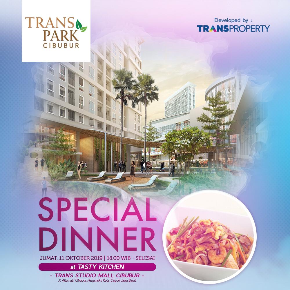 Special Dinner 11 Oktober 2019 Transpark Cibubur