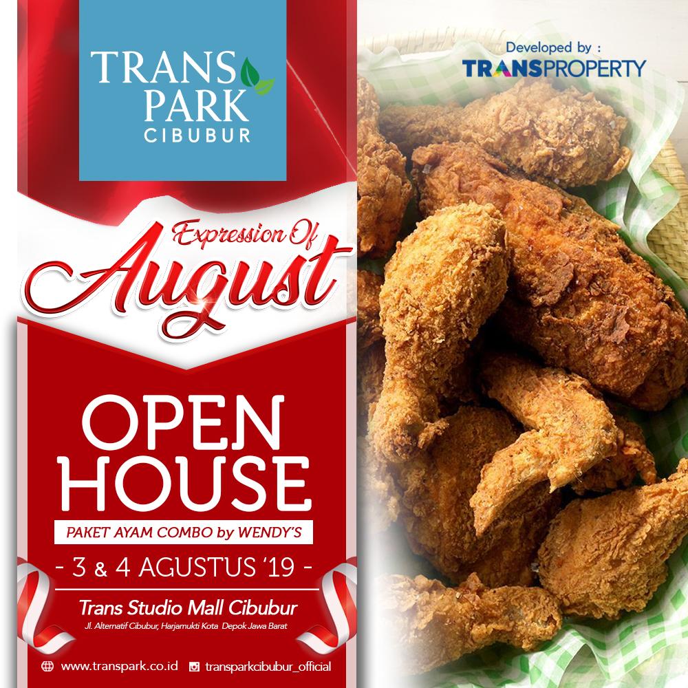 Open House Transpark Cibubur 3 & 4 Agustus 2019