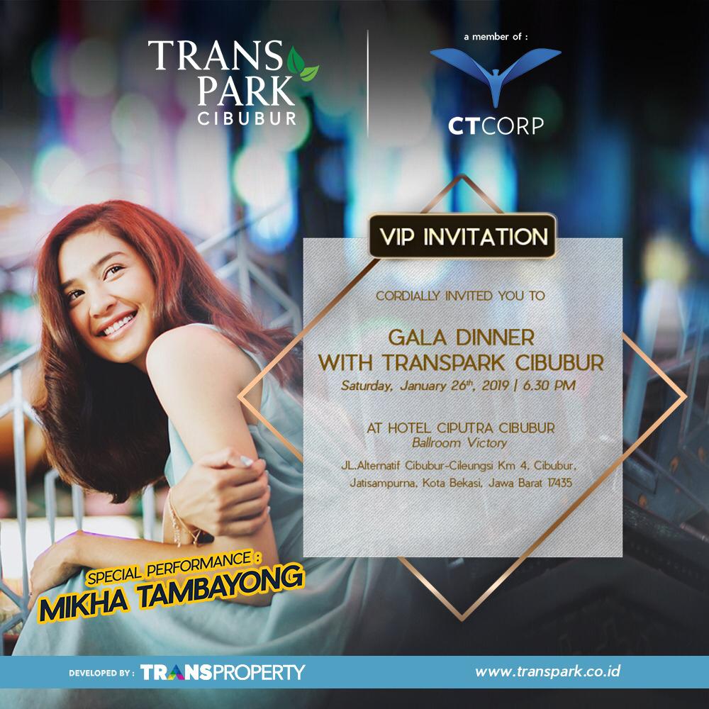 Gala Dinner with Transpark Cibubur