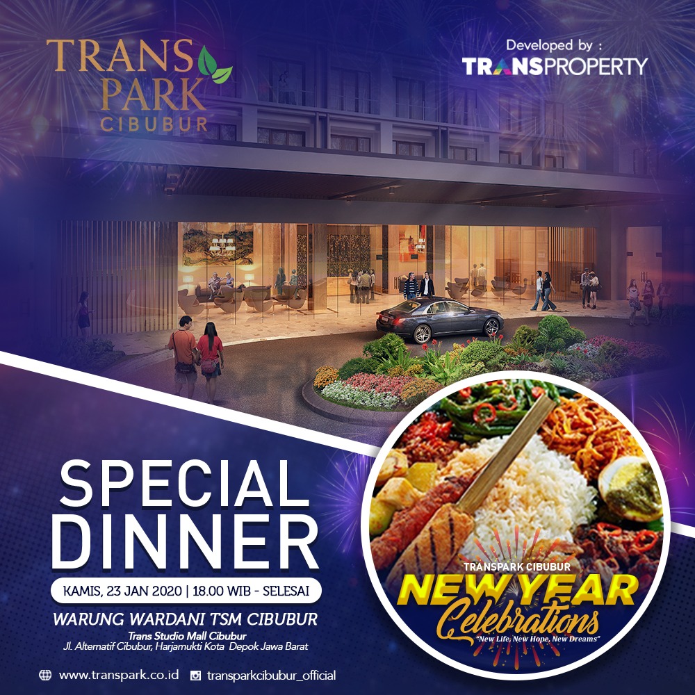 Special Dinner 23 Januari 2020 Transpark Cibubur