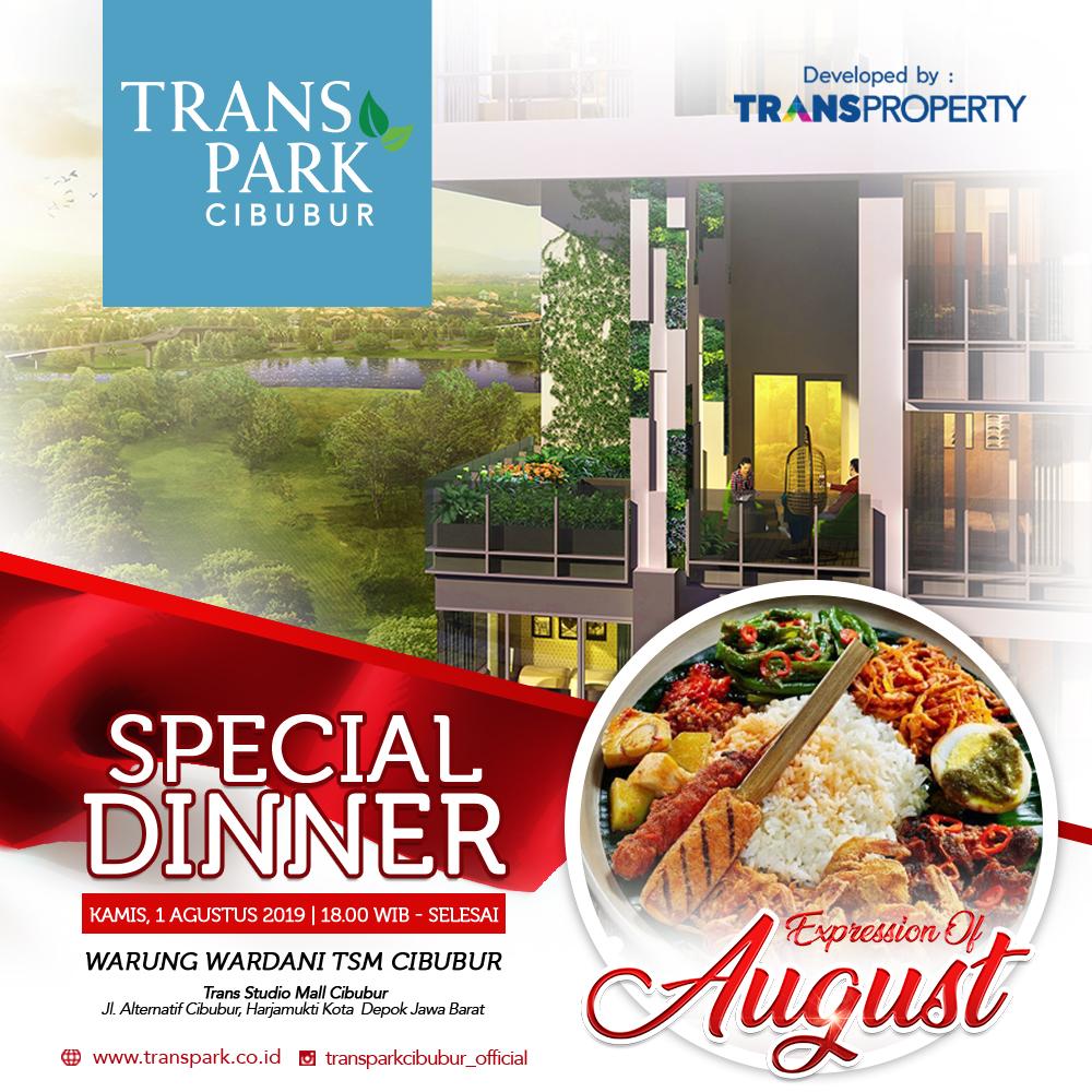 Special Dinner 1 Agustus 2019 Transpark Cibubur