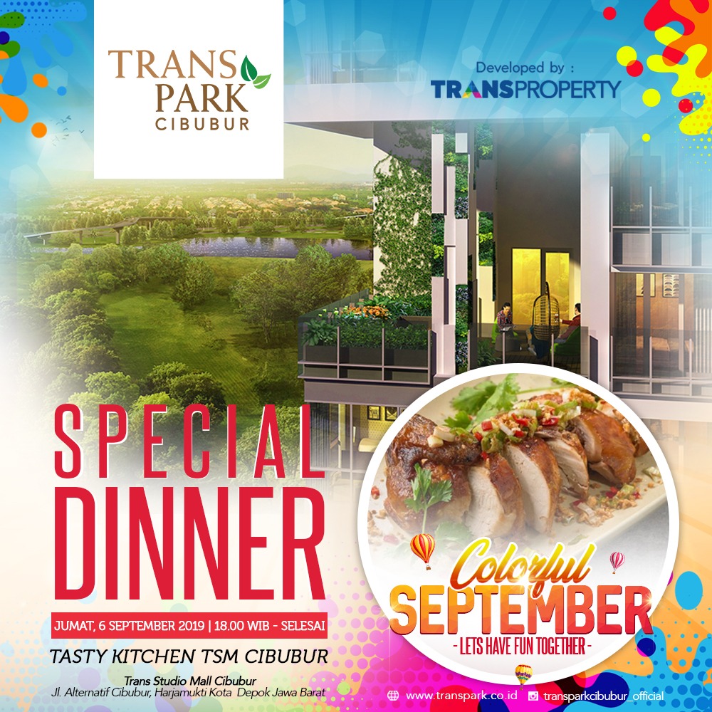 Special Dinner 6 September 2019 Transpark Cibubur