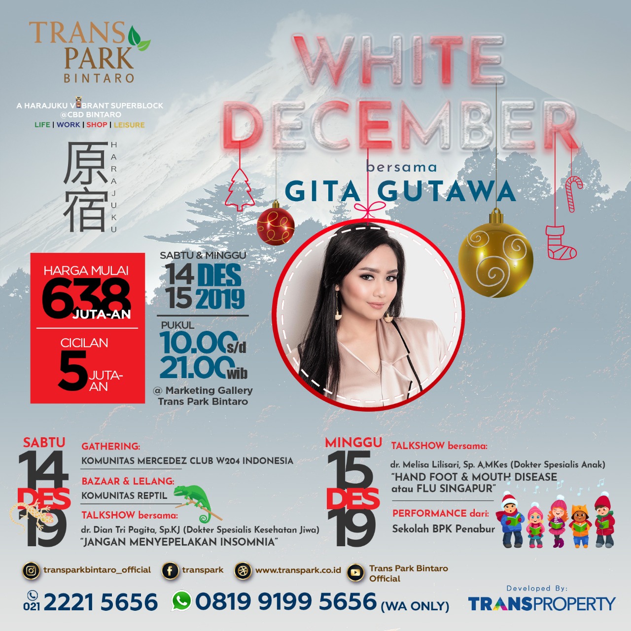 White December Transpark Bintaro