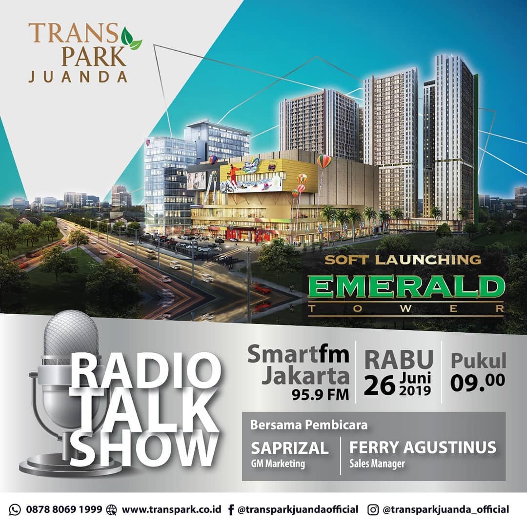 Radio Talk Show At SmartFM Jakarta 95.5 FM 26 Juni 2019