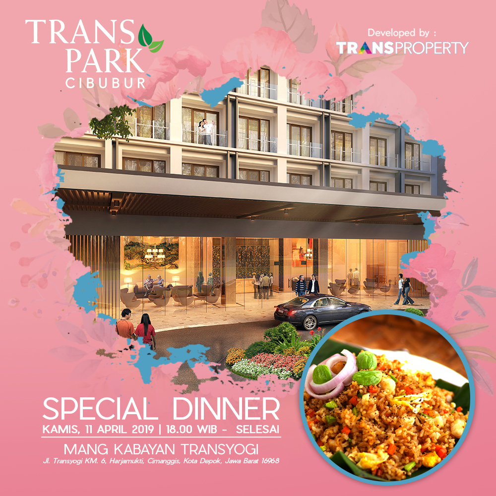 Special Dinner Mang Kabayan Transyogi 11 April 2019