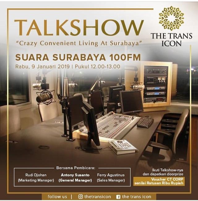 Talk Show Crazy Convenient Living At Surabaya