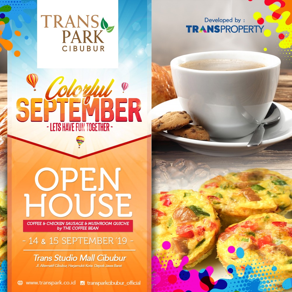 Open House Transpark Cibubur 14 & 15 September 2019