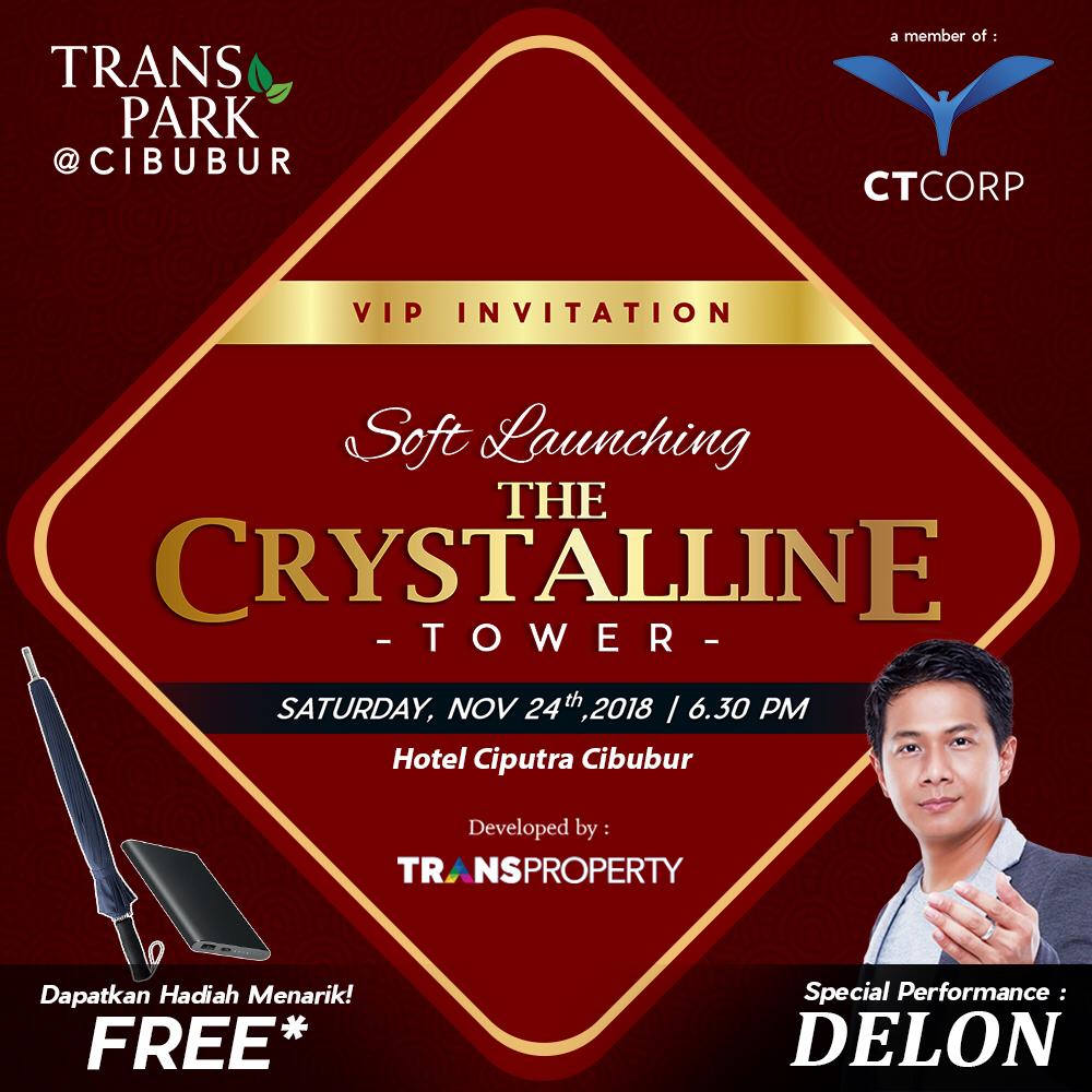 VIP Invitation Soft Launcing The Crystalline Tower