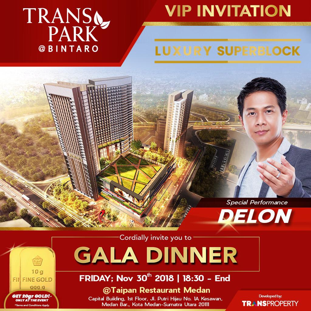 Gala Dinner Transpark Bintaro VIP Invitation