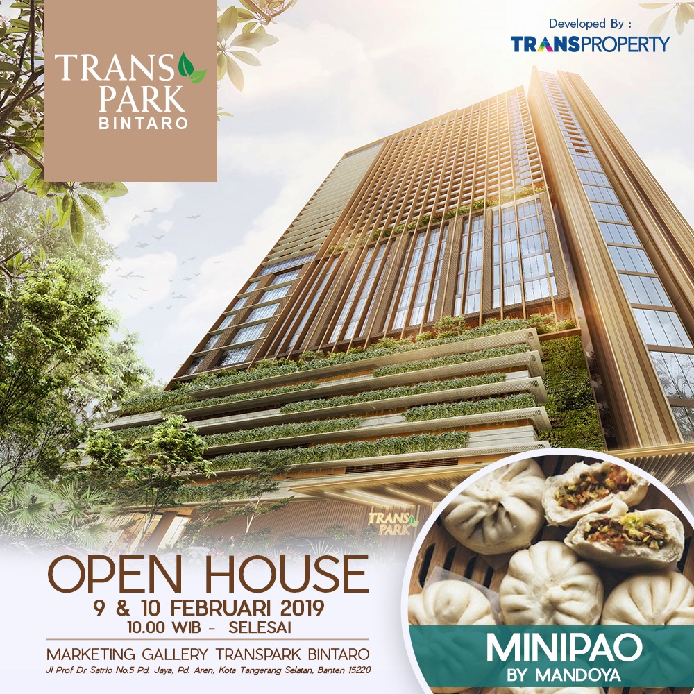 Open House Transpark Bintaro Get Minipao