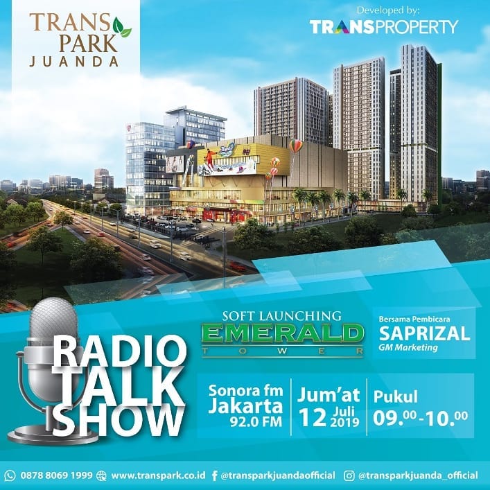 Radio Talk Show At Sonora FM Jakarta 92.0 FM 12 Juli 2019