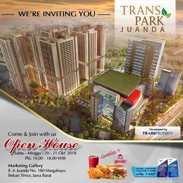 Open House Transpark Juanda Get Wendys
