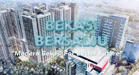 Bekasi Bersalju di Transpark Juanda