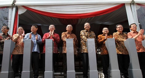 Dokumentasi Ground Breaking Transpark Bintaro